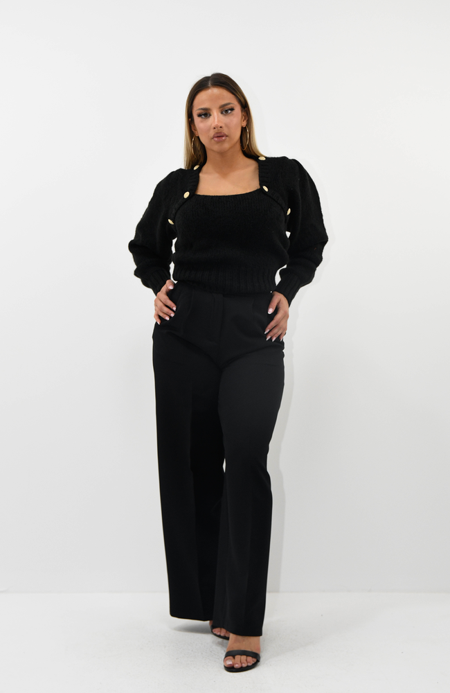 Pantalon coupe large 