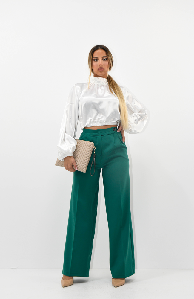 Pantalon coupe large 