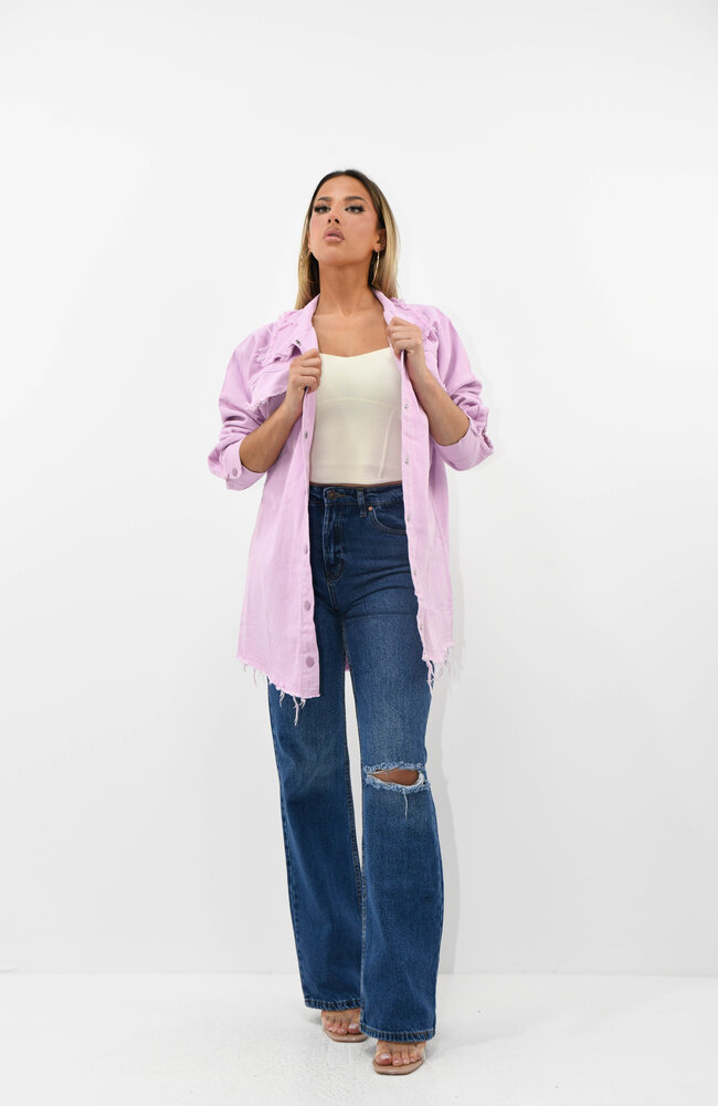 Veste chemise oversize 