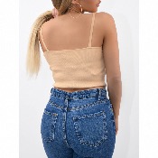 Crop top débardeur